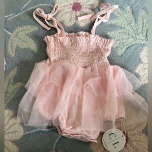 Caden Lane Pink Tulle Dress